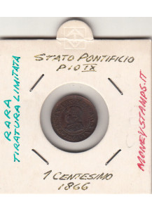 1866 PIO IX 1 Centesimo